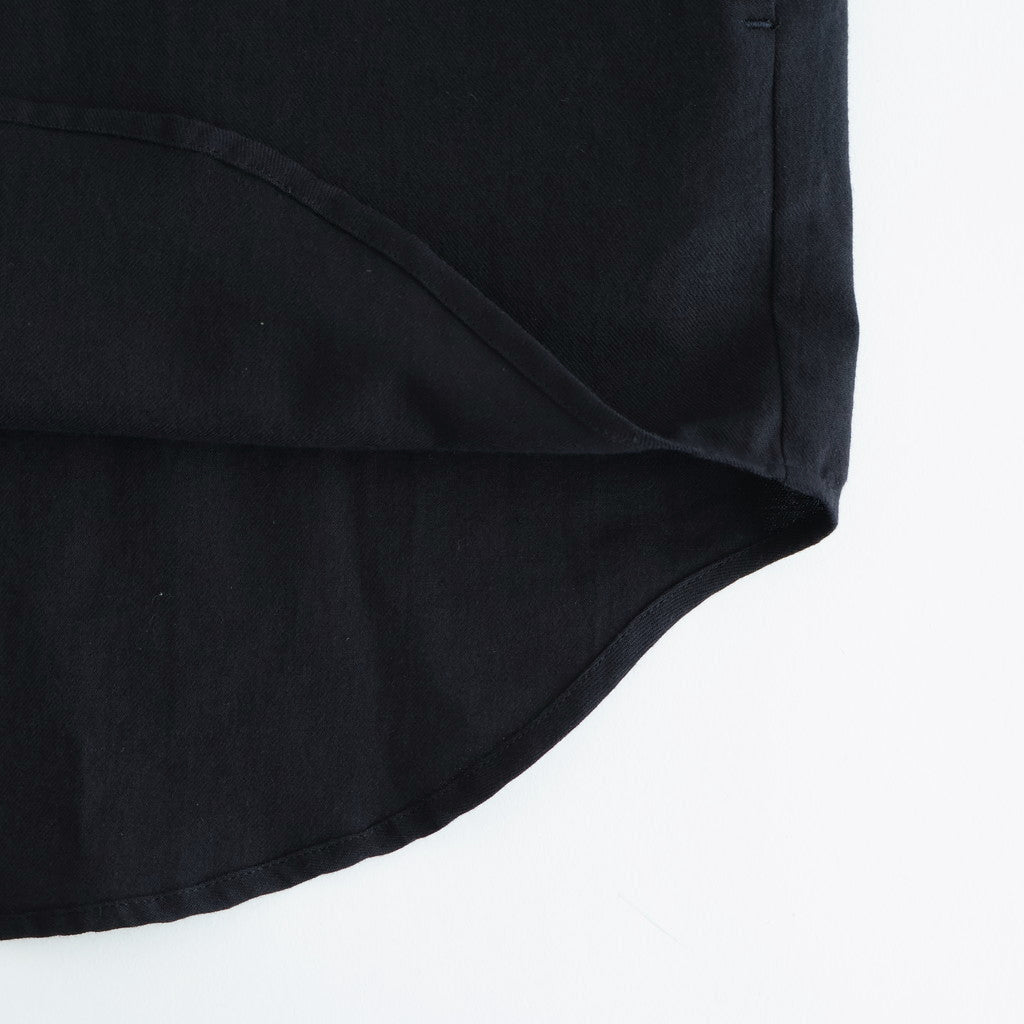 ヨークスリーブシャツ-P #BLACK [D225-T810-P]