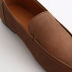 HORSEHIDE LEATHER LOAFERS #BROWN [A26AS07QD]