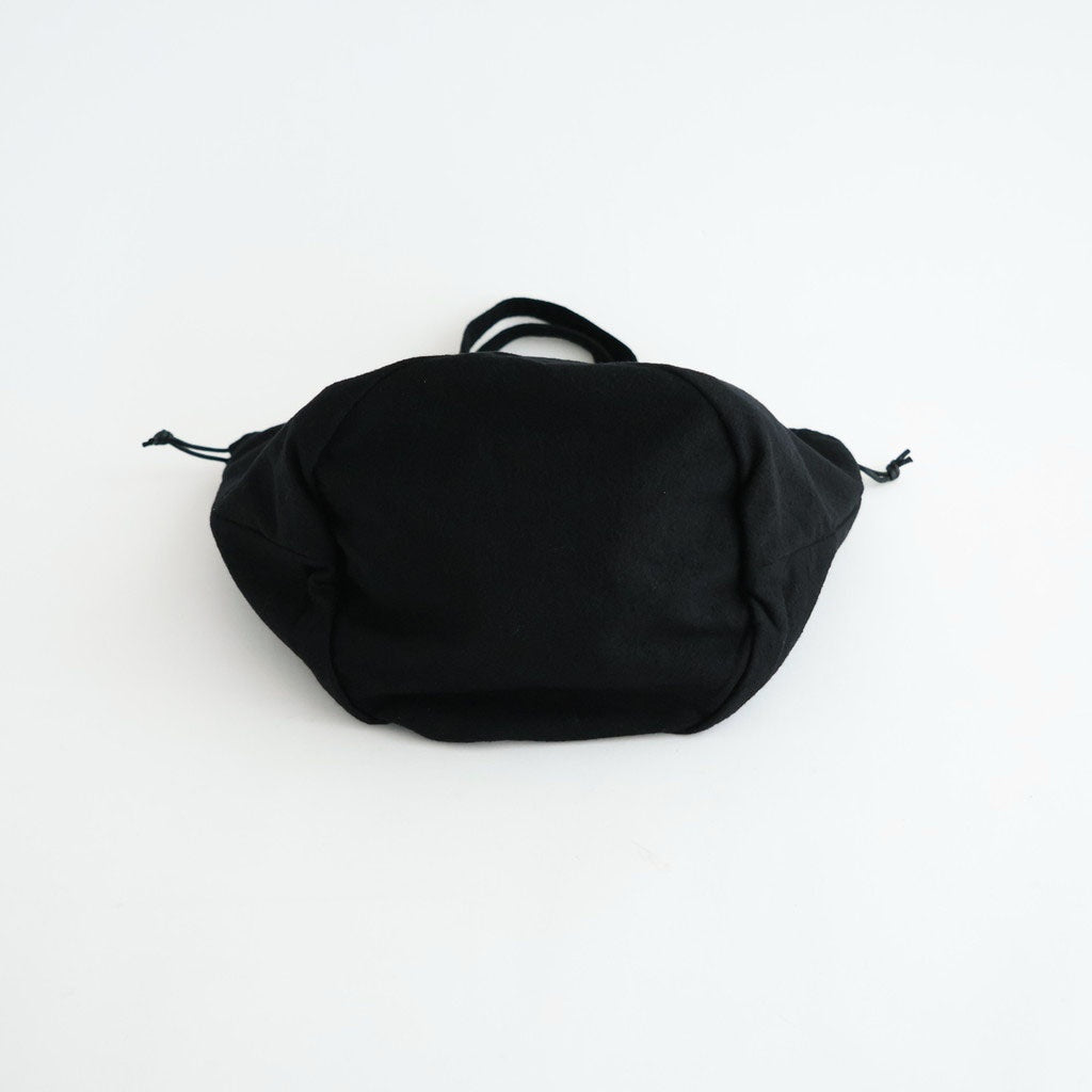 SHUKUJU WOOL HELMET BAG #BLACK [K010W]