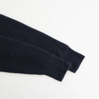 BABY SURI ALPACA SHEER KNIT V-NECK P/O #NAVY [A26AV03AK]