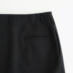 Twill Wrap Skirt #BLK [12520802]