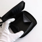 二つ折りZIP財布 - ZIPPER MEDLEY #BLACK [8Z-M121-051]