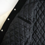 WOOL VARSITY JACKET #BLACK [26330201]