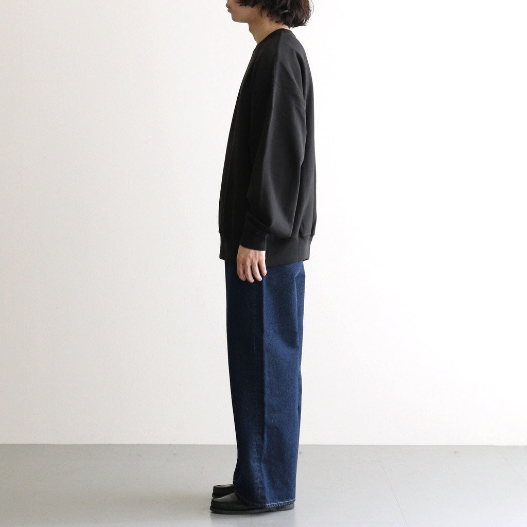 CLASSIC TERRY SWEAT SHIRT #BLACK [FSC263-70011]