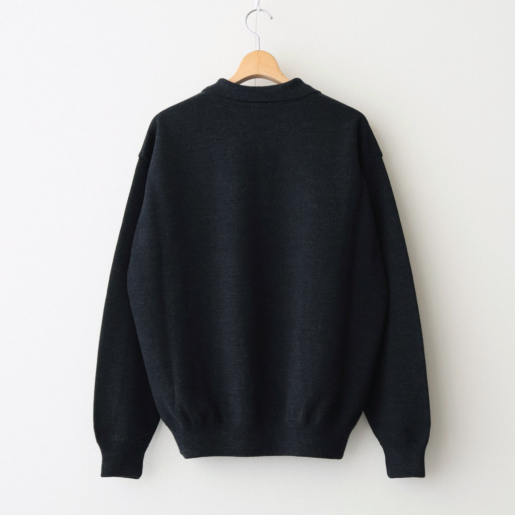 Co/Wo Moss Stitch Skipper #BLACK [2503-003]