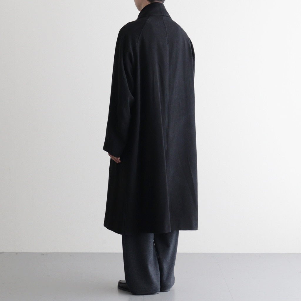 Supima Moleskin Coat #BLACK [GM253-10274B]