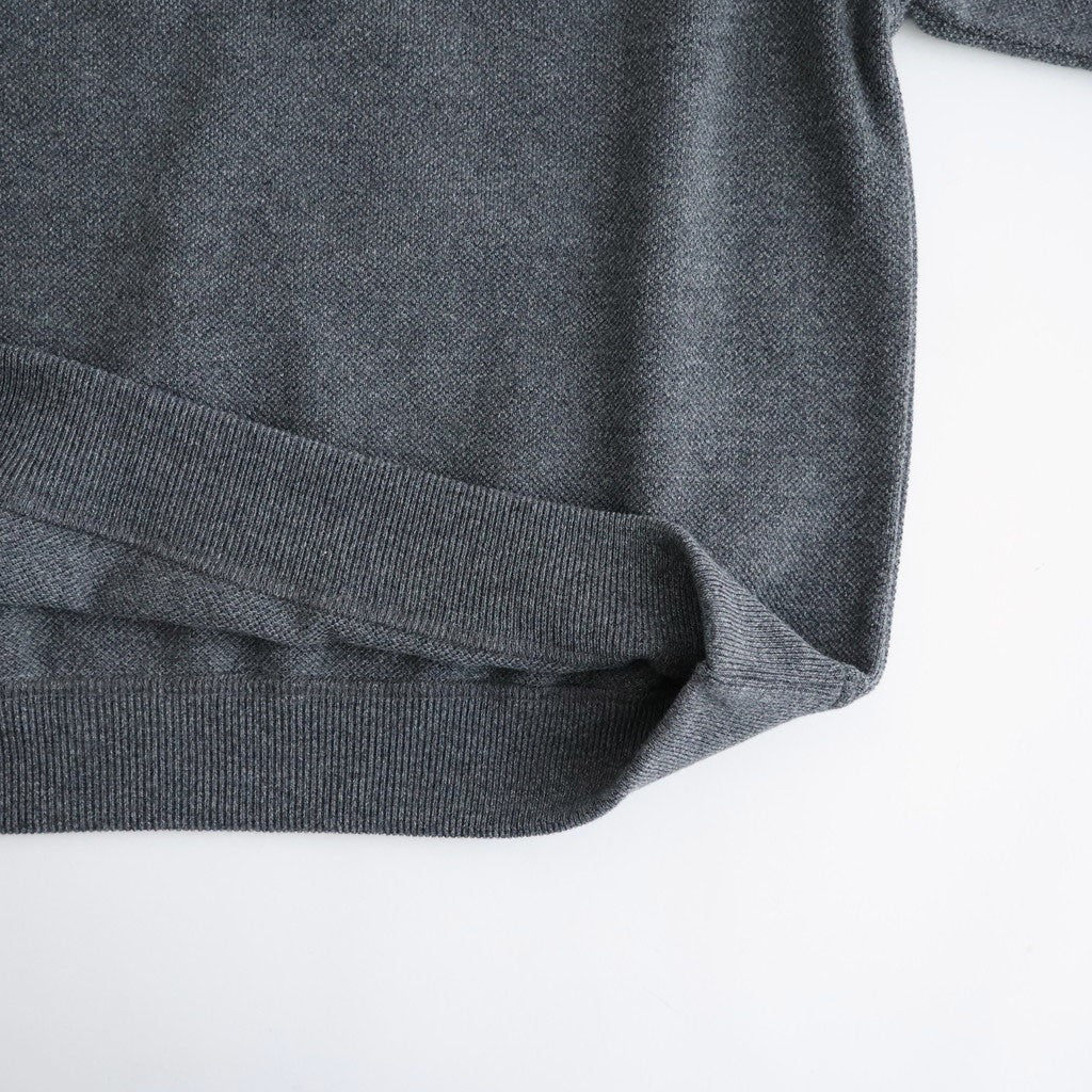 Co/Wo Moss Stitch Skipper #M.GRAY [2603-002]