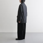 縮絨ウール2WAYカラーJK #CHARCOAL GRAY [D225-J332]