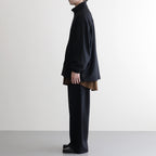 Wool Smooth Flannel Track Blouson #BLACK [GU253-30220B]