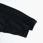 SUPER FINE WOOL MOSSER SHAWL COLLAR COAT #BLACK [A26AC02WM]