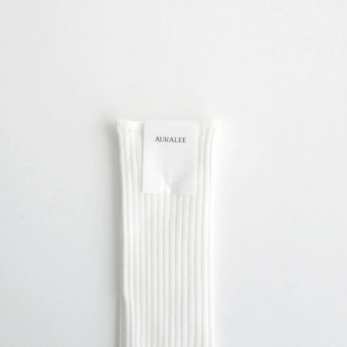 GIZA HIGH GAUGE SOCKS #WHITE [A00S02SX-M]
