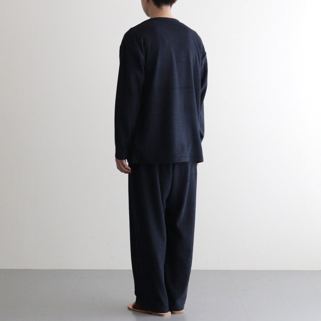 UTILITY PILE L/S SET-UP #NAVY [FSR253-60210]