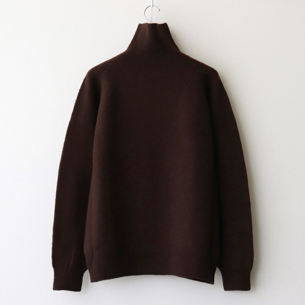 WG Turtle Neck #D.Brown [2403-017]