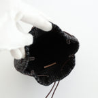 tweed senzu bag #dark brown [xu-b-snz]