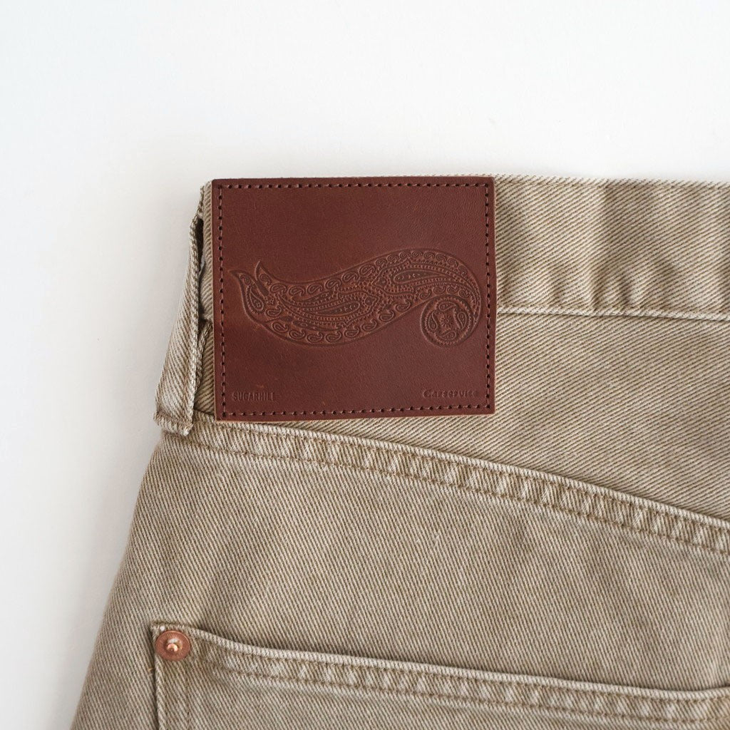 CS MODERN DENIM WIDE CUT #TABACCO BROWN [26880402]
