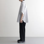 SEERSUCKER S/S B.D SHIRT #WHITE×NAVY [FSC261-50228]
