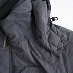 Puffer Military Coat #Charcoal [YK26FW01351C]
