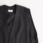 NBGZOO - オクタグラムポリエステル・艶消平織 オーバーオール #91 Dark Grey mix [SN_NC0809OO]