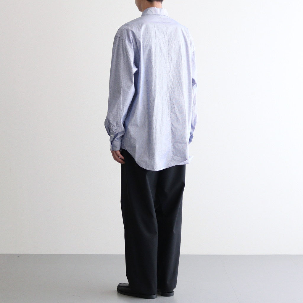 WOOL TORPICAL LOOSE FIT PANTS #BLACK(005) [PRAGGW0700]