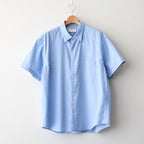 Button Shirt – Wide S/S #BLUE [11061113]