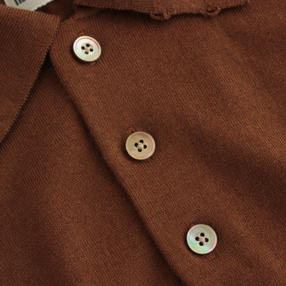 80 POLO #BROWN [NG24W-03SW01C]