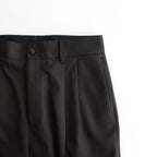 LONG WIDE TROUSERS #DARK BROWN [ST.1094]
