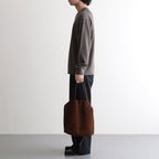 3WAY MEDIUM TOTE（OIL SUEDE） #COFFEE BROWN [MS-1]