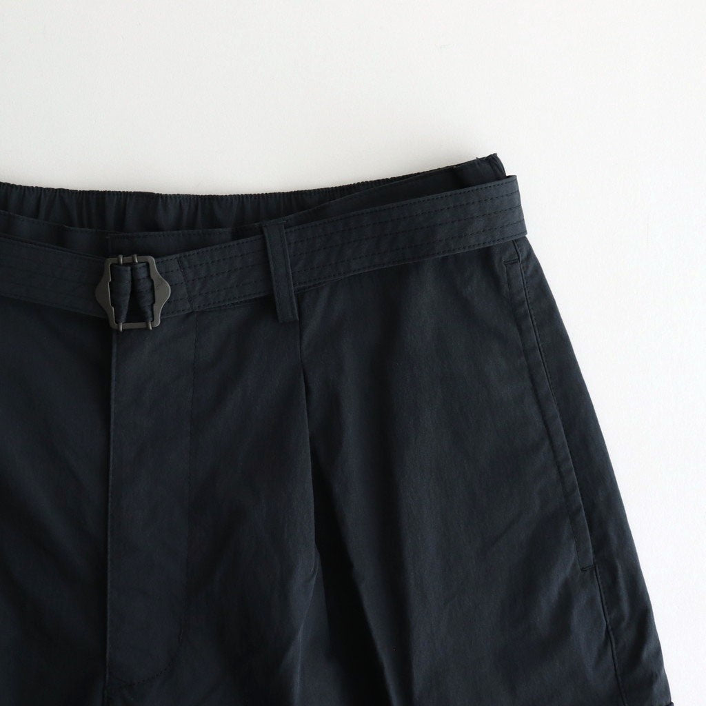 Parachute Belted Pants #Charcoal Navy [AOESPT015]