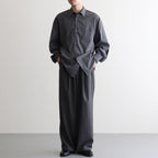 Melange Herringbone Stripe Chef Track Pants #GRAY [GM253-40335]