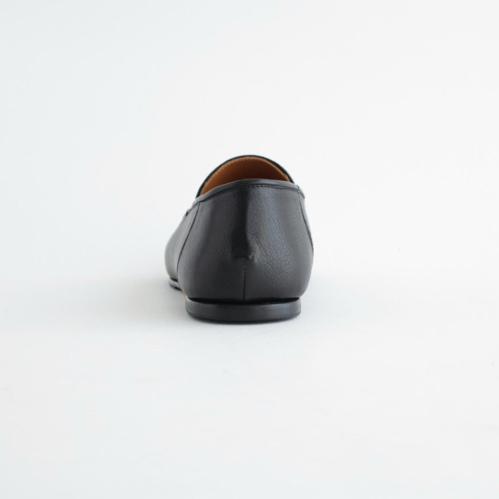 SOFT LEATHER LOAFERS #BLACK [A26AS05QD]