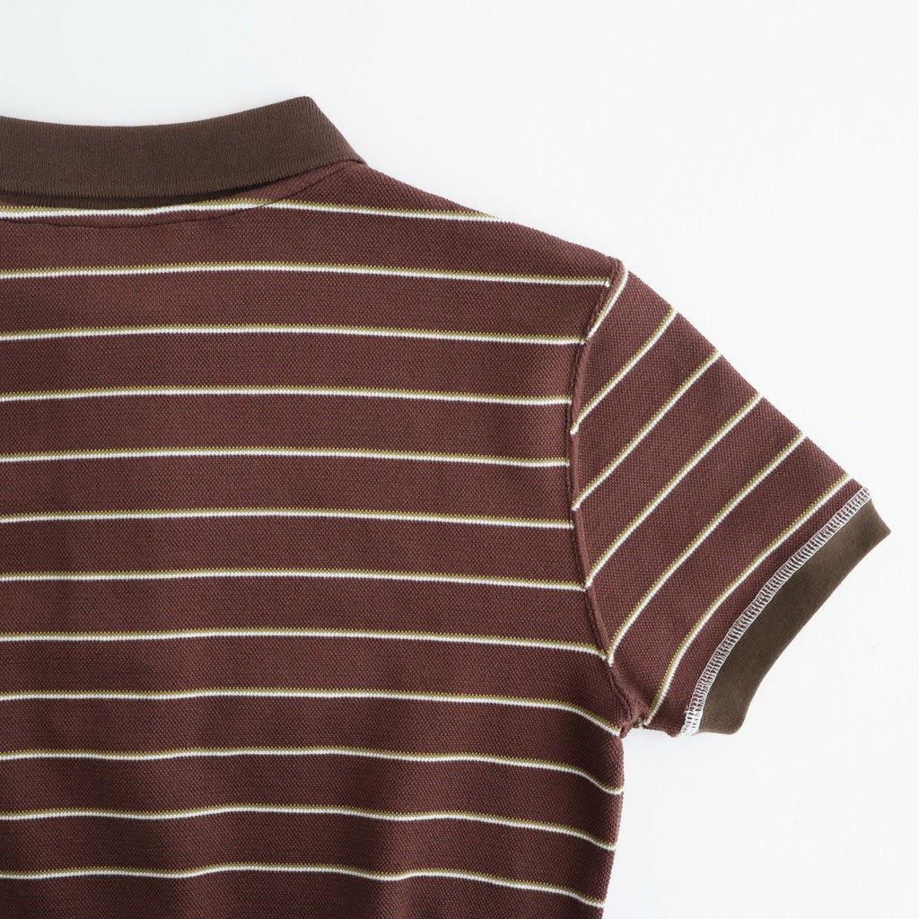Border Polo Tops #CHO [12610606]
