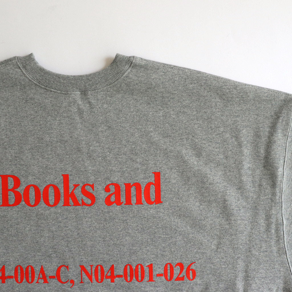 AS×FS LIGHT OZ CREW NECK SWEAT “COLLEGE” #H.GRAY [FSC243-70197AS]