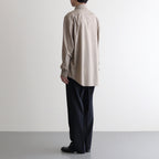 SUPER FINE TROPICAL WOOL SLACKS #TOP DARK NAVY [A25SP03WT]