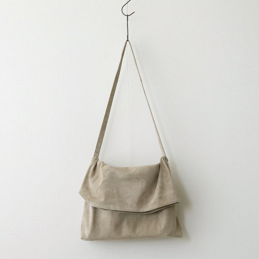 pig flap shoulder bag big #beige [ur-rb-pfb]