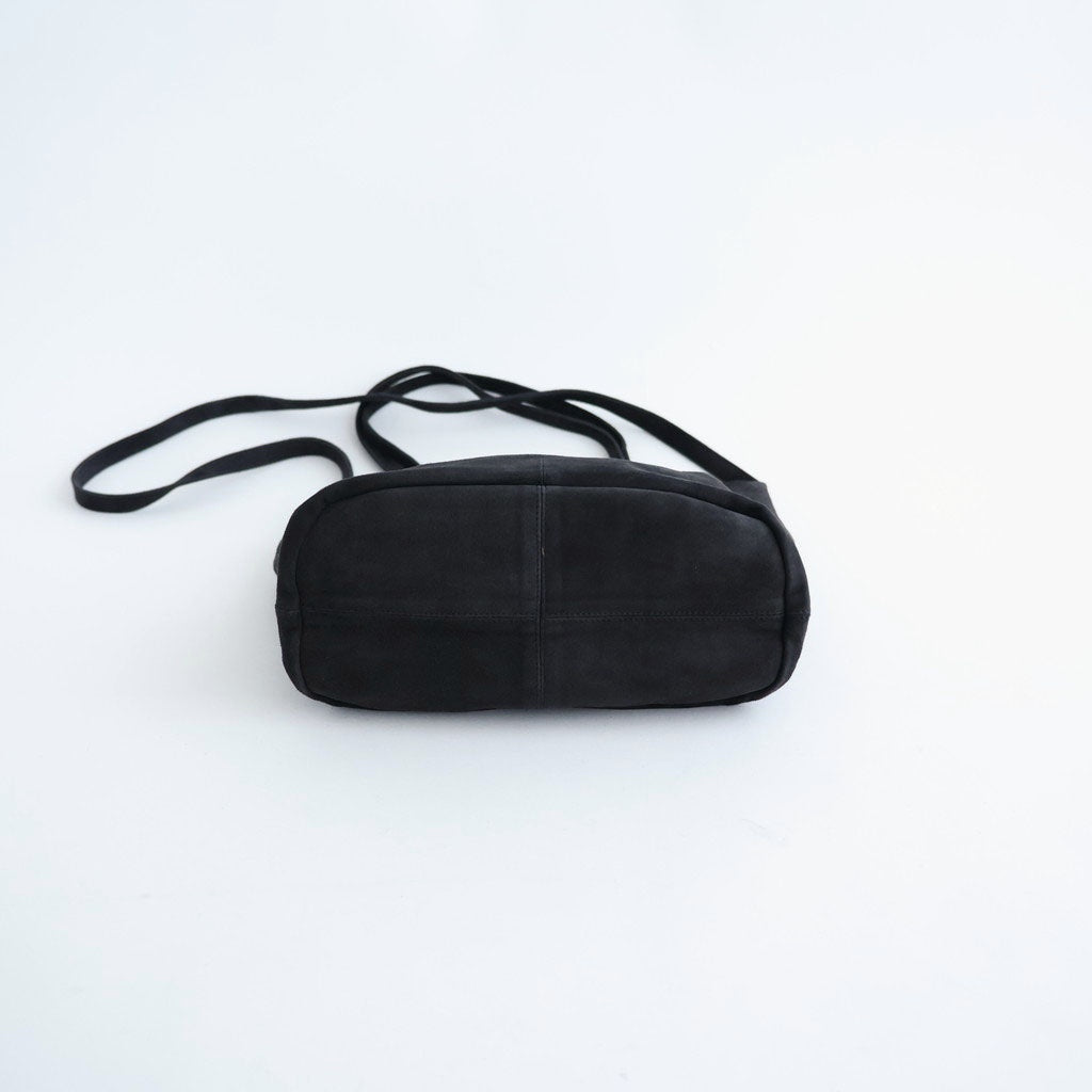 3WAY MEDIUM TOTE - OIL SUEDE #CHARCOAL [ML -1]