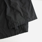 FMFOCT| Nylon Tussor Garment Dye Mod Coat #BLACK [RB_FR1003CT]