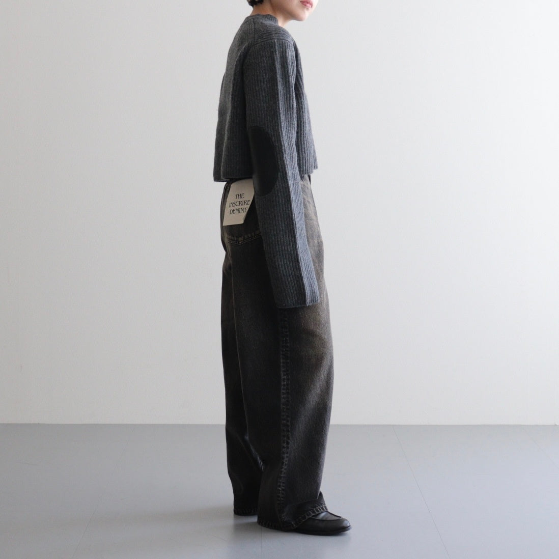 Rib Short Length P/O #CHARCOAL [I25AW-K1]