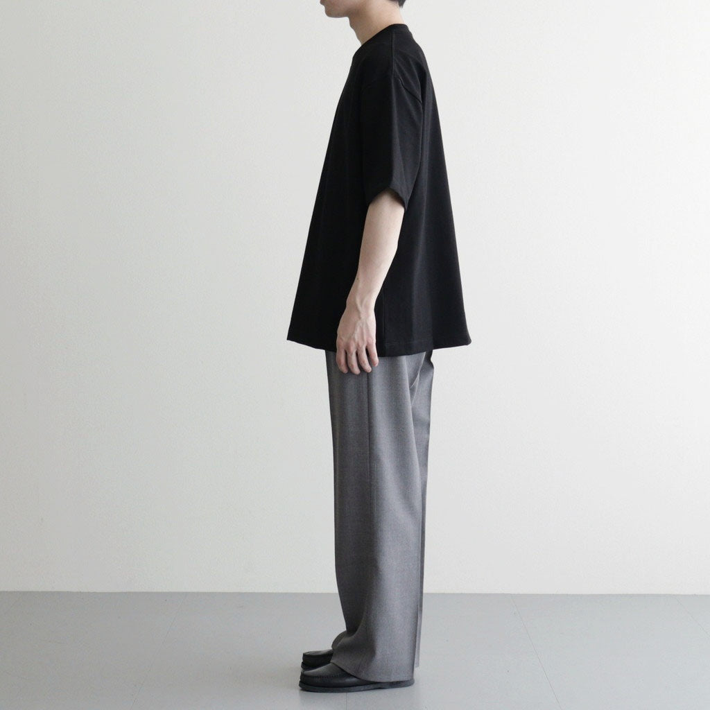 12/-AIR SPINNING LOOSE FIT T-SHIRT #BLACK [KKAGLM0030]