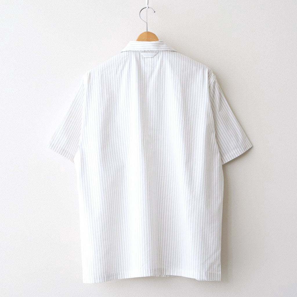 Short-Sleeve Pajama Shirt #STRIPE [53061101]