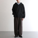 ワイドフーディーシャツ #SUMI [D125-T691]