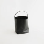 LEATHER TOTE BAG MADE BY AETA #BLACK [A26SB08AE]