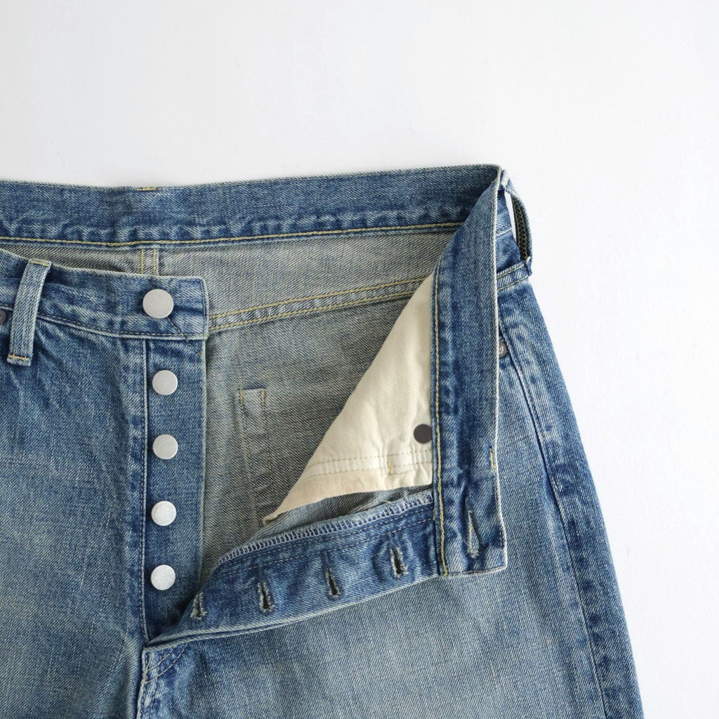 LOOSE DENIM PANTS #INDIGO [ST.1566]