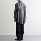 Melange Herringbone Stripe Chef Track Pants #BLACK [GM253-40335]