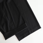 Lightweight Tuck Trousers #BLK [12520704]