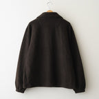 Wool Fleece Half Zip Pullover #BROWN [YK25FW01090B]