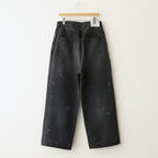 BAGGY DENIM JEANS #BLACK [ST.1237]