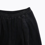 Compact Velour Easy Pants #BLACK [GM253-70406]