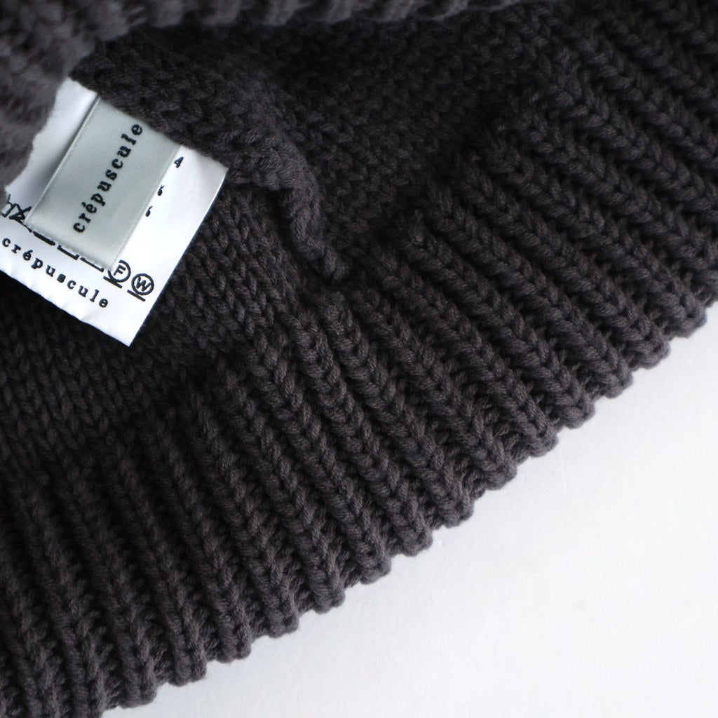 Knit Cap 1 #D.GRAY [2503-024]