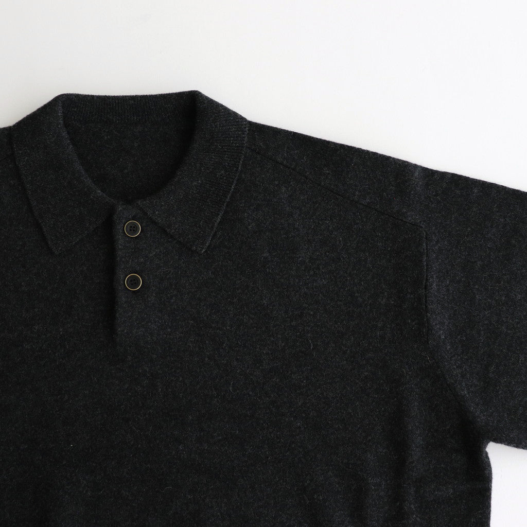 M-G Knit Polo #C.Gray [2403-012]