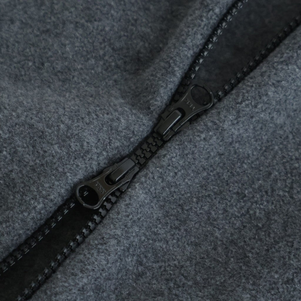 Fleece Tight Fit Track Jacket #DK.GREY [I25AW-BC119]